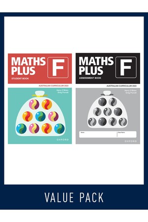 Maths Plus Australian Curriculum - Student and Assessment Value Pack: Foundation (2023)