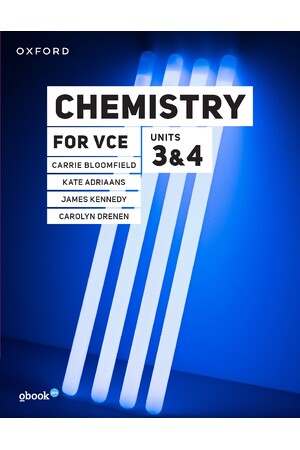 Chemistry for VCE - Units 3 & 4: Student Book + obook pro (Print & Digital)