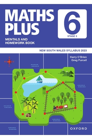 Maths Plus NSW Edition - Mentals & Homework Book: Year 6