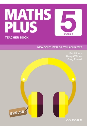 Maths Plus NSW Edition - Teacher Book: Year 5