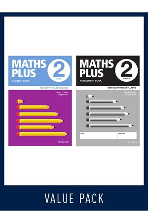 Maths Plus NSW Edition - Student and Assessment Book Value Pack: Year 2