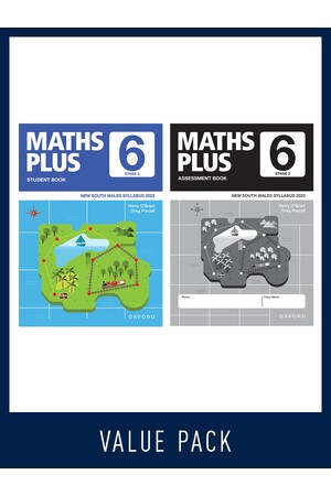 Maths Plus NSW Edition - Student and Assessment Book Value Pack: Year 6