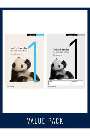 Oxford Maths Student & Assessment Book Value Pack - Year 1 (Third Edition)