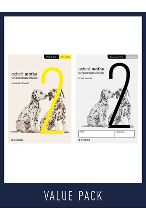 Oxford Maths Student & Assessment Book Value Pack - Year 2 (Third Edition)