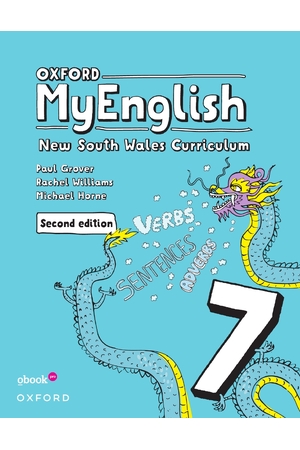 Oxford MyEnglish 7 NSW - Second Edition: Student book + obook assess (Print & Digital)
