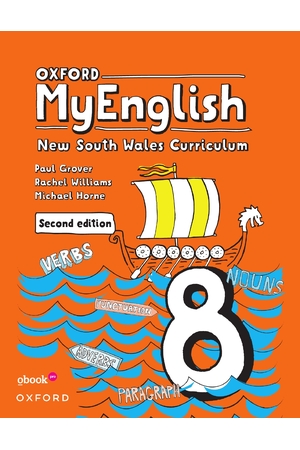Oxford MyEnglish 8 NSW - Second Edition: Student book + obook assess (Print & Digital)