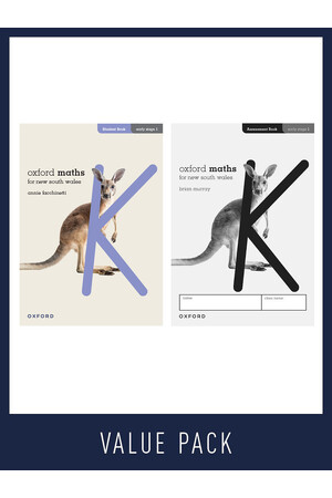 Oxford Maths for New South Wales Value Pack Year K