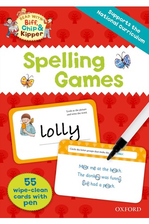 Oxford Reading Tree - Spelling Games Flashcards