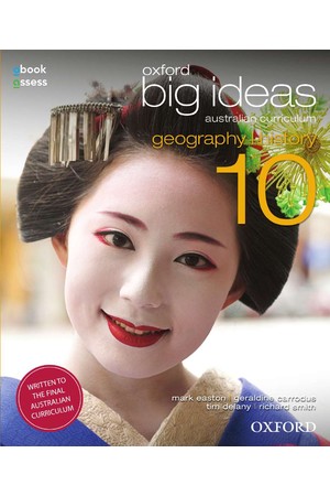 Oxford Big Ideas Geography/History AC - Year 10: Student Book + obook/assess (Print & Digital)
