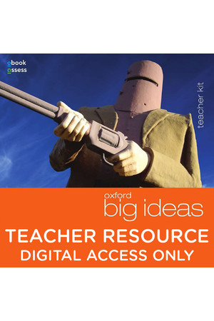 Oxford Big Ideas History - Australian Curriculum: Year 9 - Teacher obook/assess (Digital Access Only)