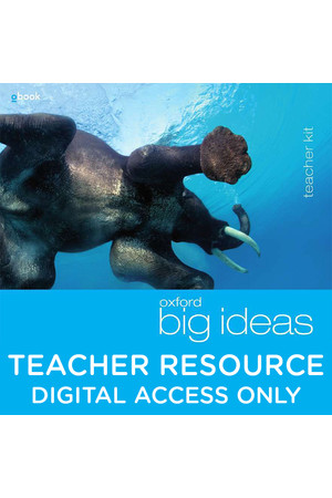 Oxford Big Ideas Science Australian Curriculum: Year 7 - Teacher obook/assess (Digital Access Only)