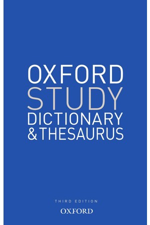 Oxford Study Dictionary & Thesaurus