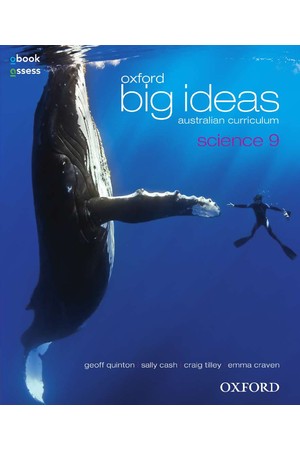 Oxford Big Ideas Science Australian Curriculum: Year 9 - Student Book + obook/assess (Print & Digital)