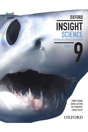 Oxford Insight Science AC for New South Wales - Year 9: Student Book + obook/assess (Print & Digital)