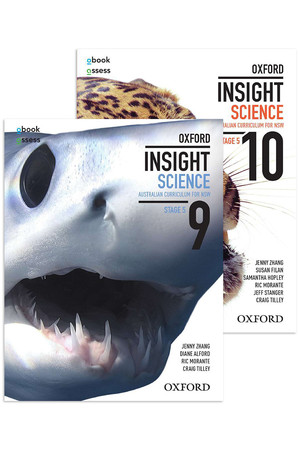 Oxford Insight Science AC for New South Wales - Stage 5 Bundle: Years 9&10 Student Book + obook/assess (Print & Digital)