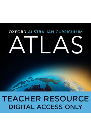 Oxford Australian Curriculum Atlas - Teacher obook/assess (Digital Access Only)