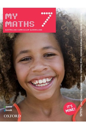 MyMaths Australian Curriculum for QLD - Year 7: Student Book + obook/assess (Print & Digital)