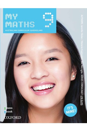 MyMaths Australian Curriculum for QLD - Year 9: Student Book + obook/assess (Print & Digital)