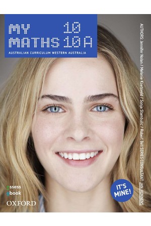 MyMaths Australian Curriculum for WA - Year 10: Student Book + obook/assess (Print & Digital)