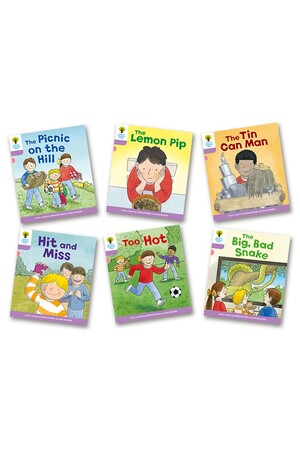 Biff, Chip and Kipper Stories: Decode and Develop - Level 1+: Pack B (Pack of 6)