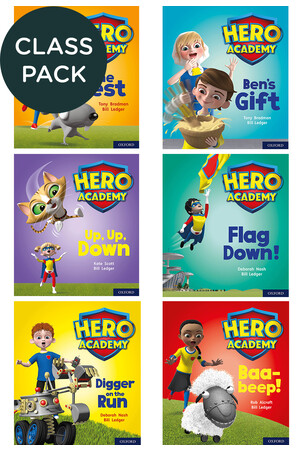 Hero Academy - Class Pack: Level 4 (Letters and Sounds - Phase 4)