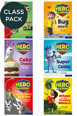 Hero Academy - Class Pack: Level 7 (Letters and Sounds - Phase 6)