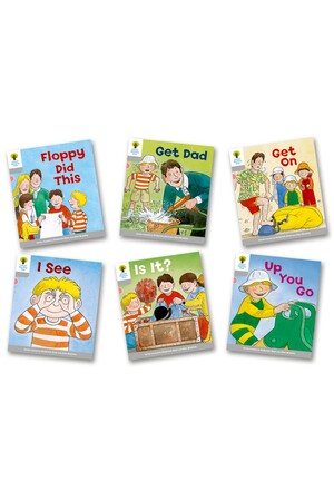 Oxford Reading Tree: Biff, Chip and Kipper - Level 1 More First Words (Pack of 6)