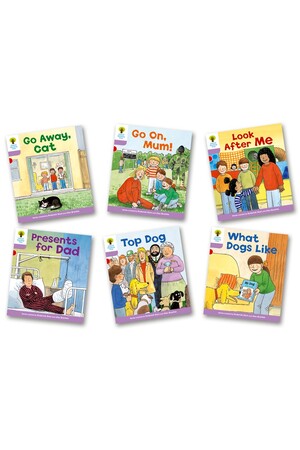 Oxford Reading Tree: Biff, Chip and Kipper - Level 1+ More First Sentences A (Pack of 6)
