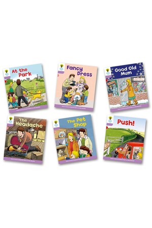 Oxford Reading Tree: Biff, Chip and Kipper - Level 1+ Patterned Stories (Pack of 6)