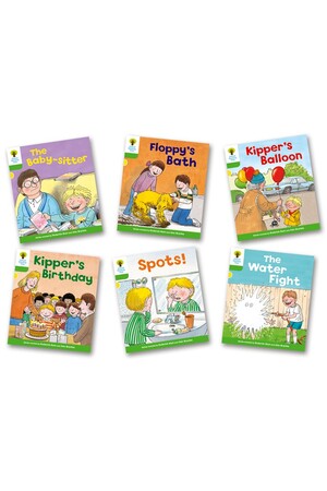 Oxford Reading Tree: Biff, Chip and Kipper - Level 2 More Stories A (Pack of 6)