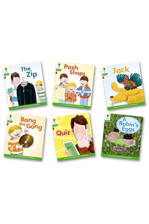 Oxford Reading Tree: Floppy's Phonics (Level 2) - Fiction Set A (Pack of 6)