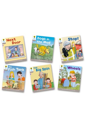 Biff, Chip and Kipper Stories: Decode and Develop - Level 1: Pack A (Pack of 6)