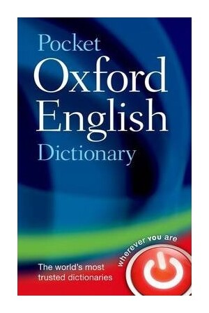 Pocket Oxford English Dictionary