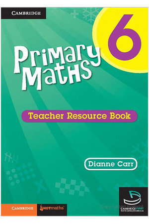 Primary Maths - Teacher Resource Books: Year 6