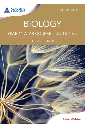 Year 11 ATAR Course Study Guide - Biology (Third Edition)