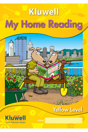 Kluwell My Home Reading Journal - Yellow