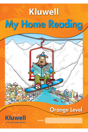 Kluwell My Home Reading Journal - Orange