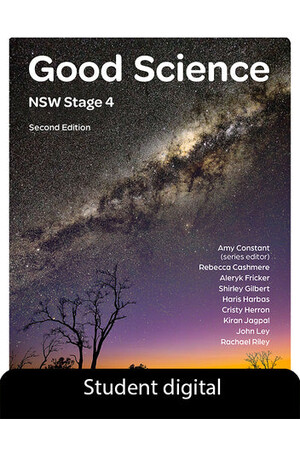Good Science NSW Stage 4 2e Student Book - Digital Only