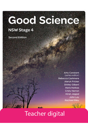 Good Science NSW Stage 4 2e Teacher Resource - Digital Only 