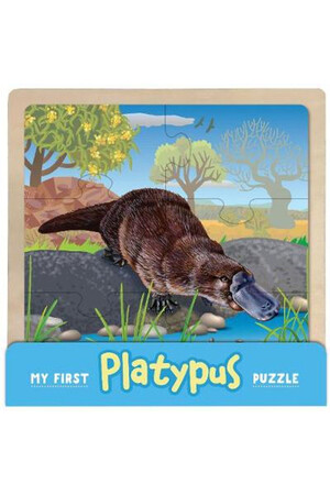 My First Wooden Jigsaw - Platypus