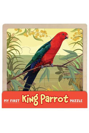My First Wooden Jigsaw - King Parrot