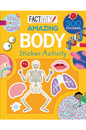 Factivity: Balloon Sticker Activity Book Amazing Body