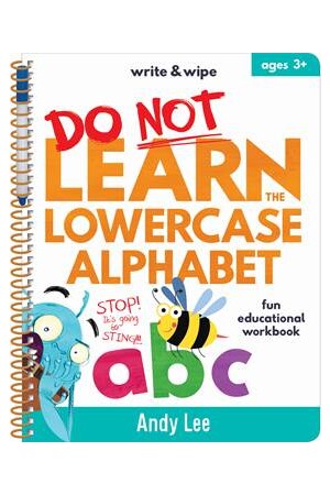 Do Not Learn Write & Wipe - Lowercase Alphabet