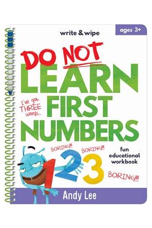 Do Not Learn Write & Wipe - First Numbers