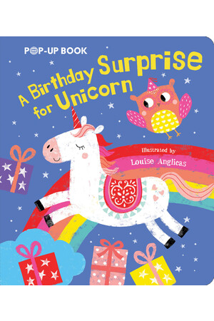 Tissue Pop up Book a Birthday Surprise for Unicorn