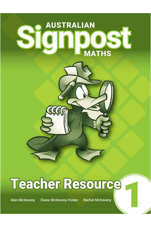 Australian Signpost Maths (Fourth Edition - AC 9.0) - Teacher's Book: Year 1 (Reader+ eBook - Digital Only)