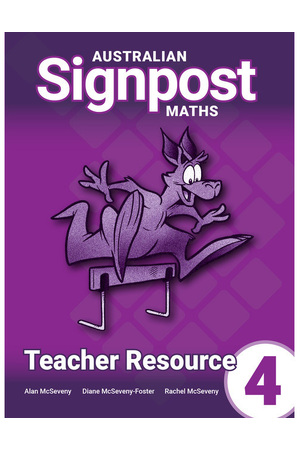 Australian Signpost Maths (Fourth Edition - AC 9.0) - Teacher's Book: Year 4 (Reader+ eBook - Digital Only)