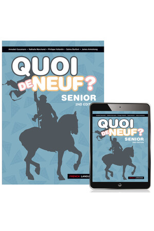 Quoi de Neuf? Senior - Student Book and eBook (Print & Digital)