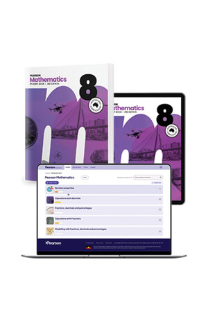 Pearson Mathematics 8 AC (3rd Edition) - Student Book, eBook and Digital Hub (Print & Digital)