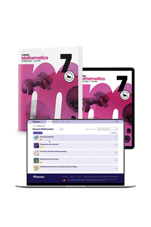 Pearson Mathematics 7 (Victoria) - Student Book, eBook and Digital Hub (Print & Digital)